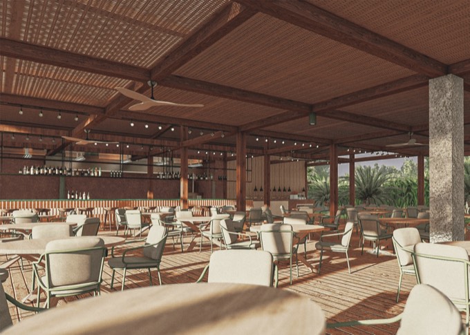 SUNMAI BAR & RESTAURANT design visualization