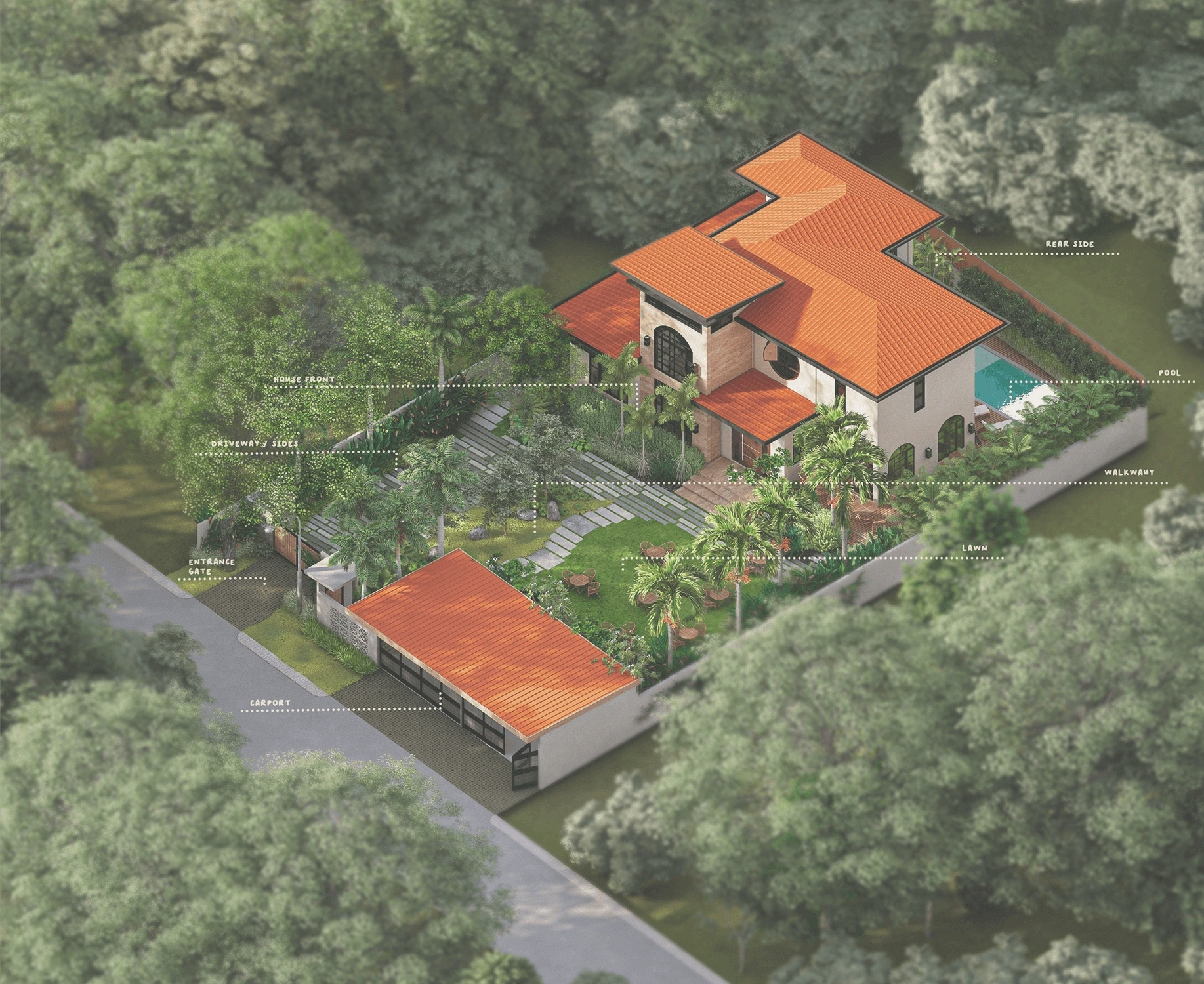SAGUN RESIDENCE design visualization